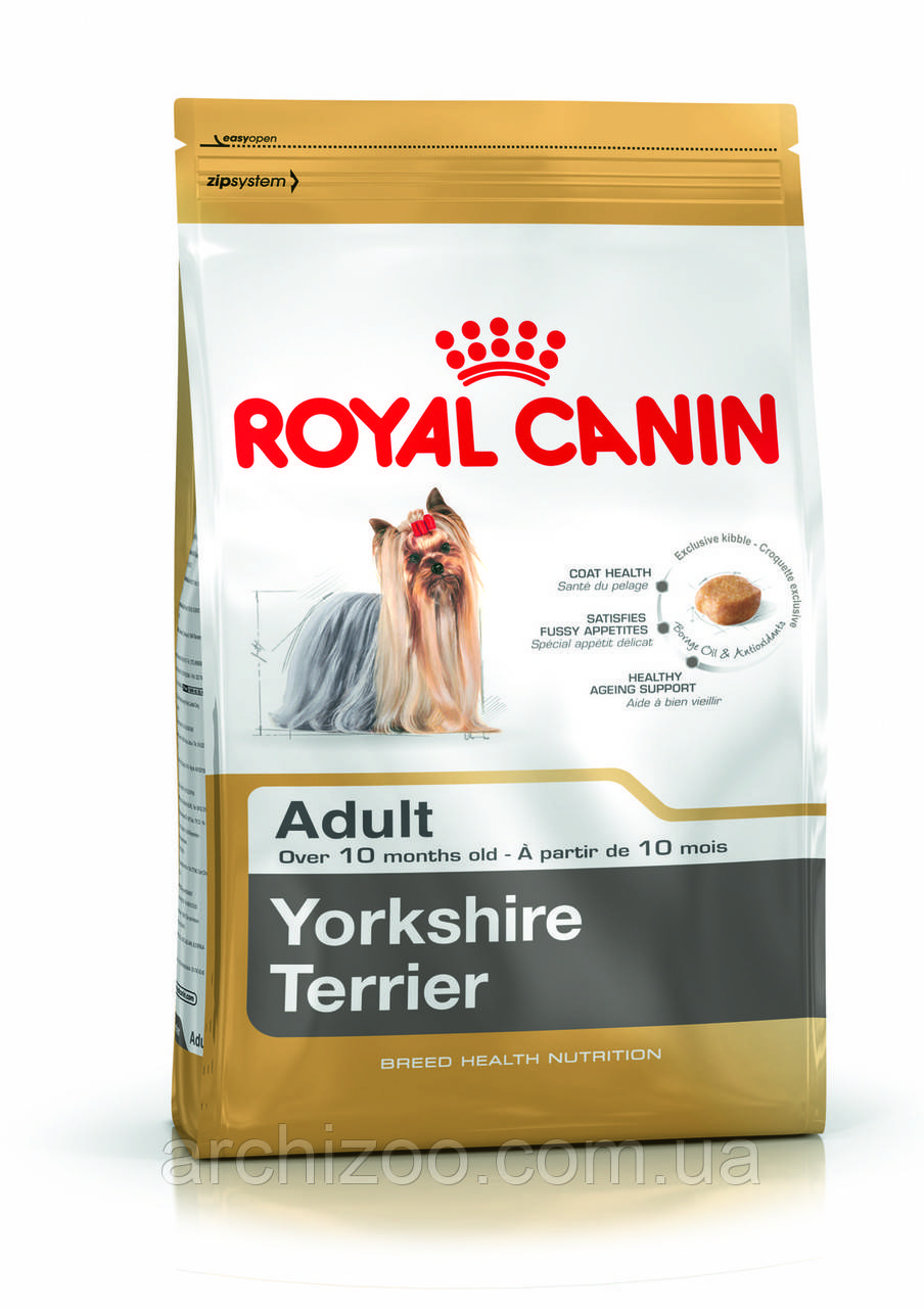 Royal Canin Yorkshire Terrier Adult 15кг для собак породи Йоркшир тер'єр старше 10 місяців - фото 1 - id-p507662708