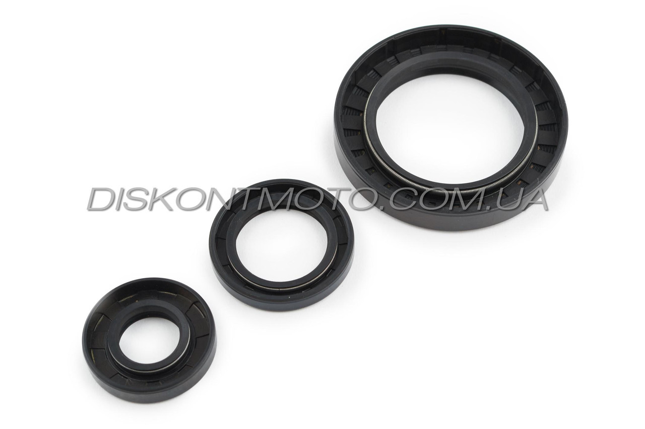 Сальники двигуна (набір, 3 шт.) мотоблока 190N (12Hp) 50*75*12, 30*45*7, 20*40*8 DIGGER