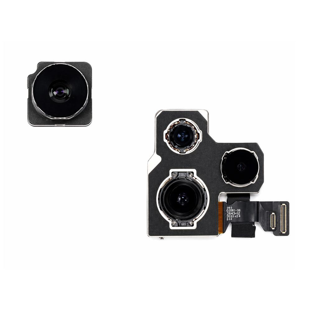 Лінза x0.5 камери iPhone 14P/14PM/15Pro/15ProMax/16/16Pl/16Pro/16ProMax Max Grade A, фото 1