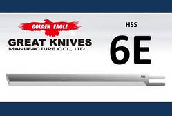 Лезо пряме 6E-HSS Golden Eagle на шабельний ніж
