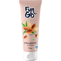 Крем для рук Fun Go Almond 75 мл Питательный увлажняющий крем для кожи рук