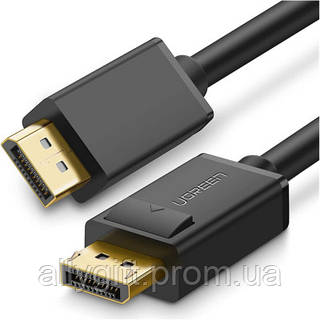 Кабель мультимедийный Display Port to Display Port 3.0m V1.2 DP102 Ugreen для HD видео и аудио