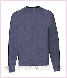 Реглан Fruit of the loom Classic raglan sweat Kids 140 см Темно-синій (62-039-0), 871BA9451