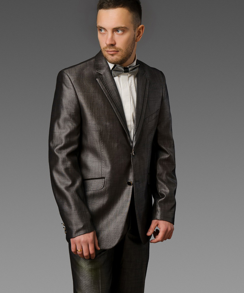 Чоловічий костюм West-Fashion модель А-23 сірий