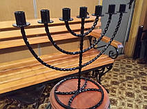 Менора кованая. 2
