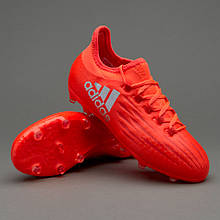 Дитячі футбольні бутси adidas X 16.1 Kids FG BB3859 Solar Red/Silver Metallic/Hi-Res Red