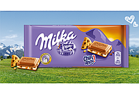 Молочный шоколад Milka Chips Ahoy , 100 гр