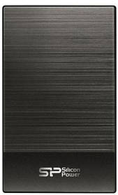 Зовнішній жорсткий диск (HDD) Silicon Power DIAMOND D05 1TB USB 3.0 Black