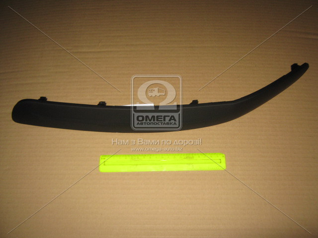 Молдинг бампера переднього лівий SKODA FABIA Шкода Фабія 2005-2007 (пр-во TEMPEST)