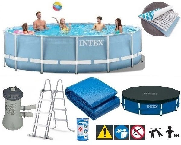 Каркасний басейн Intex 28728 Prism Frame (457x84 див.)