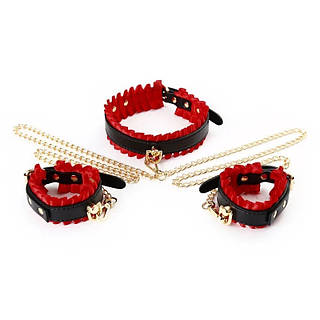 Collar with hands cuffs Женские и мужские секс-товары