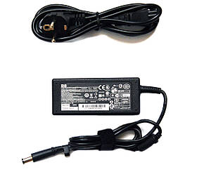 Блок живлення для ноутбука HP 18.5 V 3.5 A 65W (7.4*5.0) + Мережевий кабель, фото 1