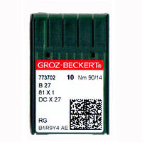 Иглы для промышленных оверлоков B27/81x1/DCx27/DCx1 90 RG Groz-Beckert