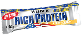 Weider Low Carb 40% High Protein bar 24x50g