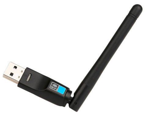 USB міні WiFi мережевий адаптер з зовнішньою антеною 2dbi