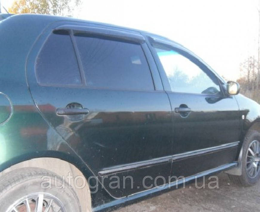 Дефлектори вікон вітровики Skoda Fabia I 1999-2010, фото 1
