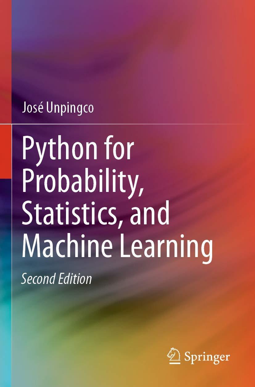 Python for Probability, Statistics, and Machine Learning - Питон для вероятности, статистики José Unpingco (англ.язык), фото 1