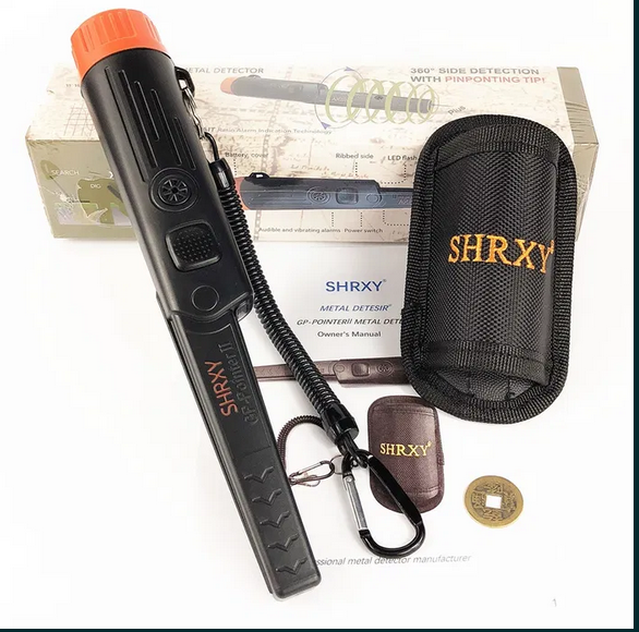 Пинпоинтер SHRXY GP-Pointer II подводный металлоискатель 360° с вибрацией и подсветкой IP66, фото 1