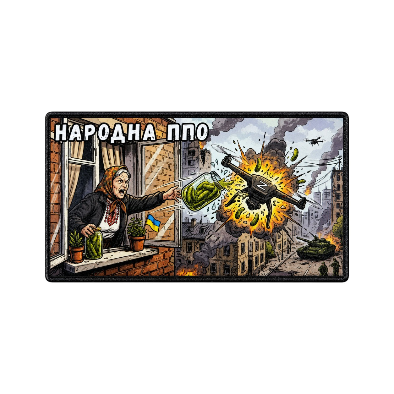 Патч / шеврон Народная ПВО