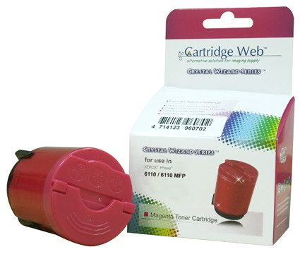 Картридж CartridgeWeb для Xerox Phaser 6110 (106R01205) Magenta, фото 1