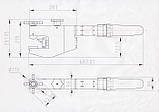 Торцевик ISC-108 (TT-M-108) для труб діаметром 50-108м, фото 4