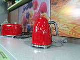 Червоний чайник Smeg KLF03RDEU, фото 3