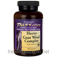 Эпимедиум Горянка для мужчин, Horney Goat Weed, 120 капсул