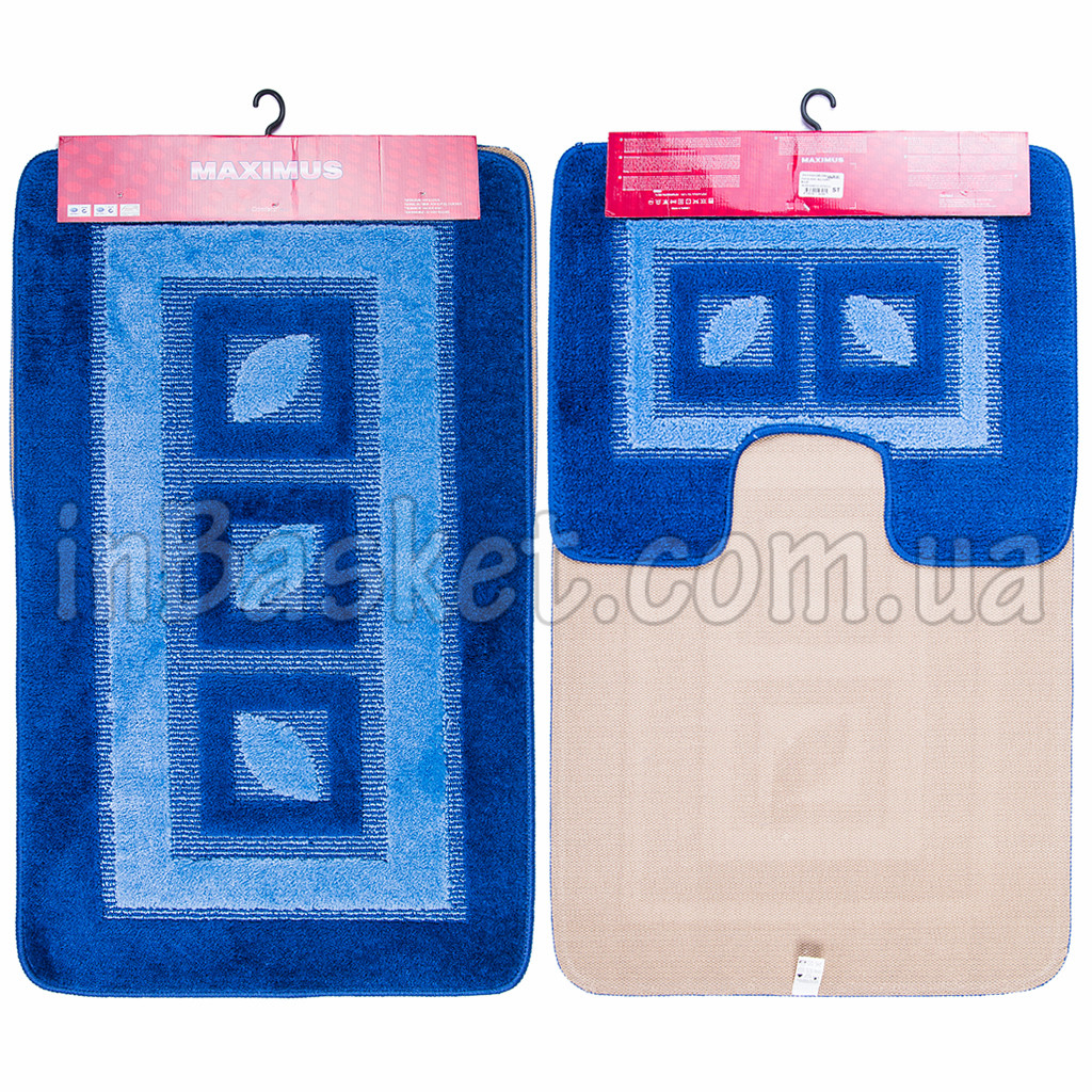 Комплект килимків для ванної "Central leaf"