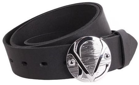 Мужской кожаный ремень Topgal 4 см черный, фото 1