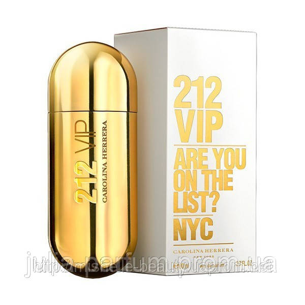 Туалетна вода для жінок Carolina Herrera 212 VIP (М) (Кароліна Херрера 212 Віп)