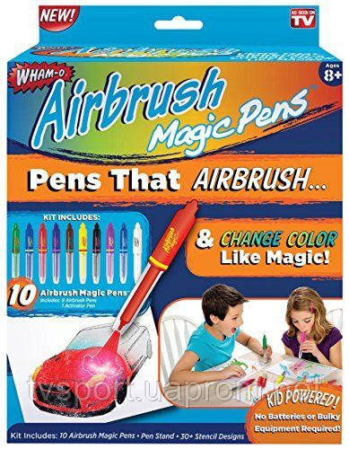 Фломастеры Волшебные Airbrush Magic Pens меняющие цвет (карандаши Эйрбраш Меджик Ренс) - фото 1 - id-p508187144