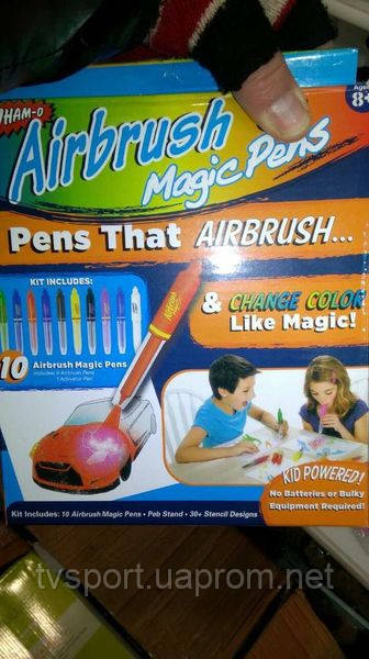 Фломастеры Волшебные Airbrush Magic Pens меняющие цвет (карандаши Эйрбраш Меджик Ренс) - фото 4 - id-p508187144