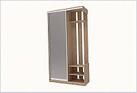 Передпокій City One Door Doros Дуб Сонома 1 Дзеркало 110х45х210 (44900083) 803P7X3B91