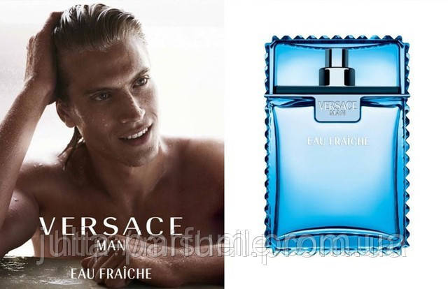 Мужской одеколон Versace Eau Fraiche Man (Версаче Фреш Мен) - фото 4 - id-p508171152