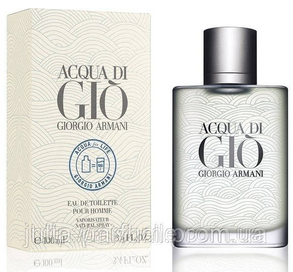 Giorgio Armani Acqua Di Gio Acqua For Life (Джорджио Армани Аква Ди Джио Аква Фор Лайф), мужской - фото 4 - id-p508171207