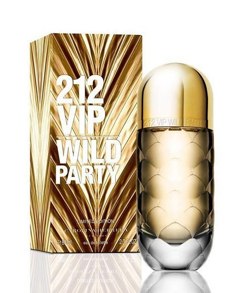 Жіноча туалетна вода Carolina Herrera 212 VIP Wild Party (Кароліна Херрера 212 Віп Вайлд Паті)