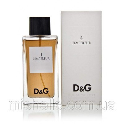 Мужской парфюм Dolce & Gabbana Anthology L'Empereur 4 (Дольче Габбана Антологи Империор 4) - фото 1 - id-p508171450