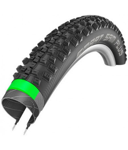 Покрышка 27.5x2.25 650B (57-584) Schwalbe SMART SAM PLUS GreenGuard,SnakeSkin B/B-SK HS476 DC 67EPI 35B