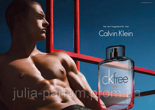 Мужская туалетная вода Calvin Klein Free Sport (Кельвин Кляйн Фри Спорт) - фото 2 - id-p508172135