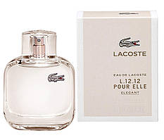 Туалетна вода для жінок Lacoste L.12.12 Pour Elle Elegant (Лакост Ель.12.12. Пур Ель Елегант)