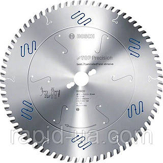 Пильний диск для ламінованих панелей Bosch D350 d30 z72 Top Precision Best for Laminated Panel Abrasive (2608642108)