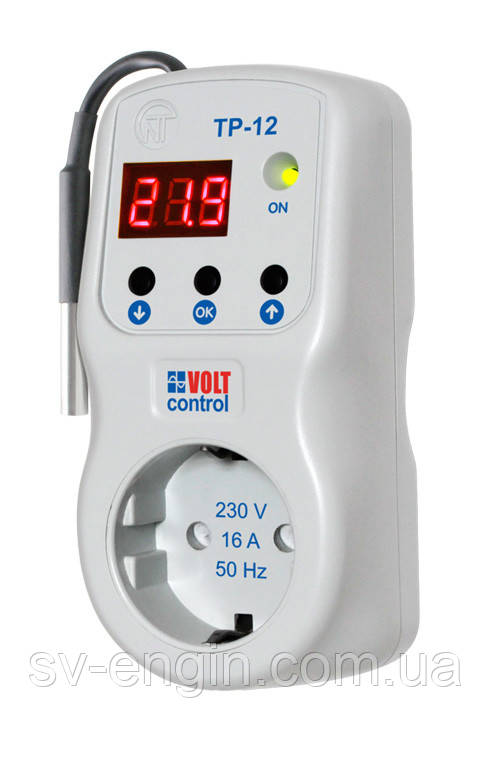 ТР-12 — терморегулятор у розетку., фото 1