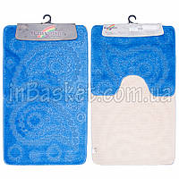 Комплект килимків для ванної "Blue eye"
