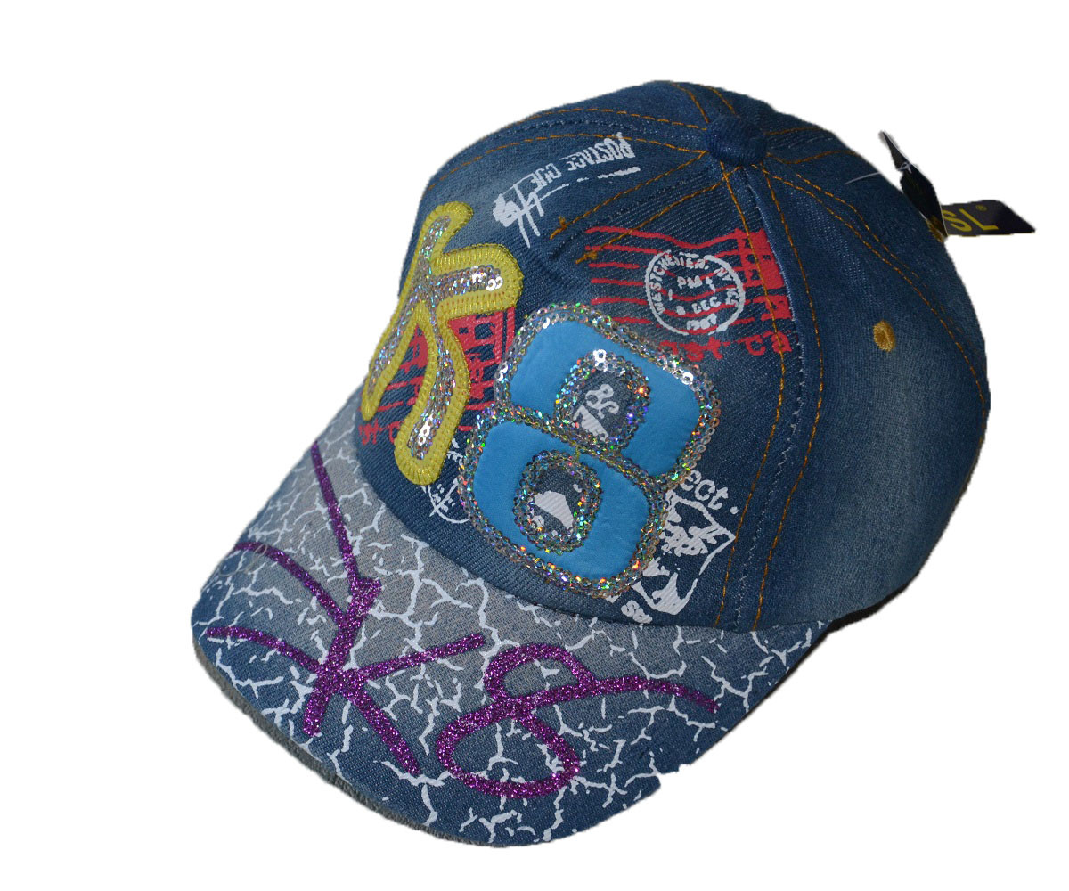 Джинсова кепка К8