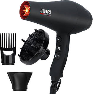 Фен для волос профессиональный JINRI JR-104DII 2400W