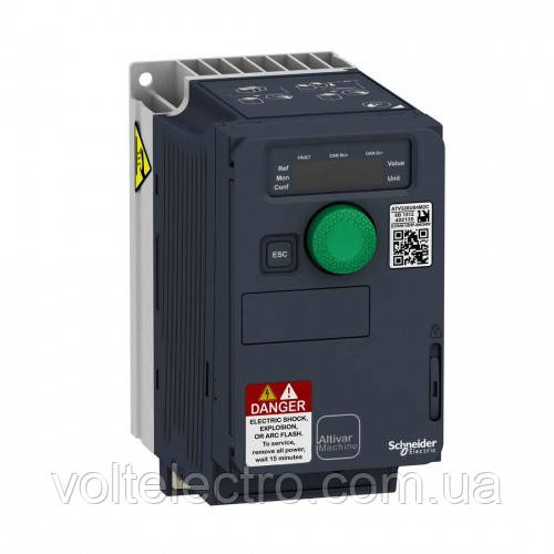 ATV320U04N4C Перетворювач частоти Altivar 320 0.37 кВт 3-ф 380В