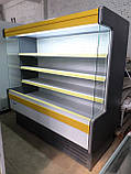 Холодильна гірка ICE TECH бу, регал холодильний б/у, фото 2