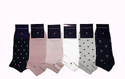 Стрейчеві жіночі шкарпетки Томмі Хілфігер короткі