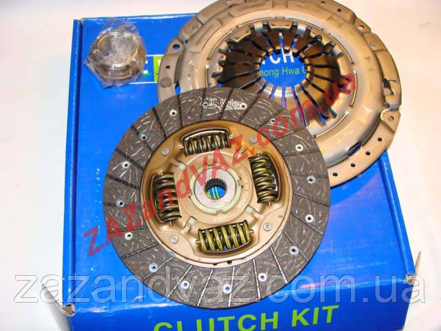 Комплект сцепления Valeo Корея оригинал Ланос Lanos 1,6 DWK-028