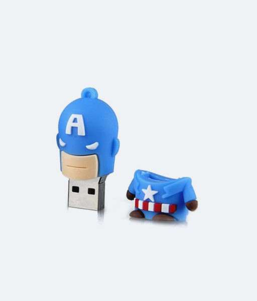 USB флешка GeekLand Captain America Капітан Америка 8 ГБ 51.2, фото 1